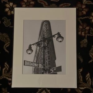 New York City photography print with frame